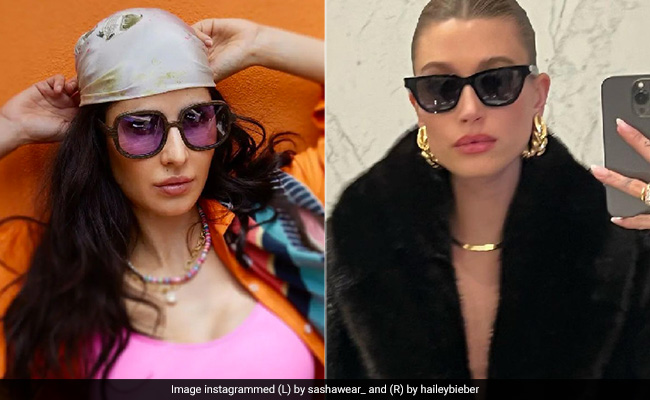 Katrina Kaif, Hailey Bieber And More Are Slaying The Top Sunglass Trends For Summer 2022