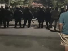 Hundreds Protest Outside Lanka President's Residence, Water Cannons Used