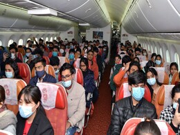 616 Indians Return From Ukraine On 3 IndiGo, Air India Express Flights 616 Indians Return From Ukraine On 3 IndiGo, Air India Express Flights