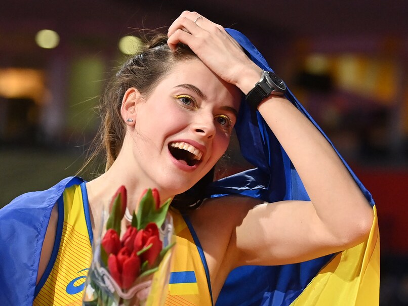 Ukraine's Yaroslava Mahuchikh Defies Odds To Win World Indoor High Jump Gold