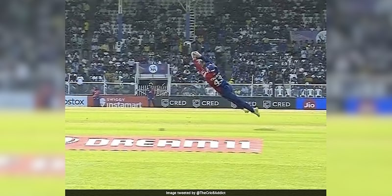 IPL 2022, Delhi Capitals vs Mumbai Indians: Tim Seifert's 'Superman' Catch To Dismiss Kieron Pollard. Watch - Vimarsana News