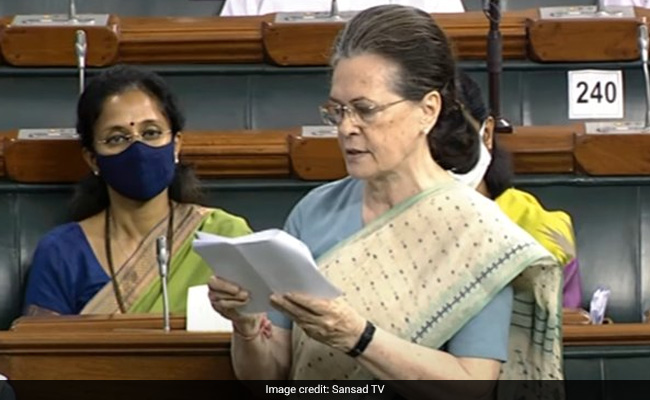 "End Facebook Interference": Sonia Gandhi To Government Citing Report