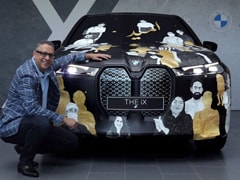 BMW To Showcase Its One-Off iX Art Car At India Art Fair