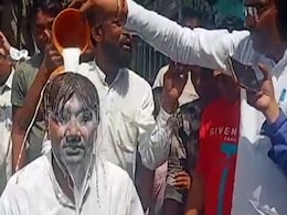 Watch: AAP Councillor Jumps Into Drain On Mission Clean-Up, Then Milk Bath Watch: AAP Councillor Jumps Into Drain On Mission Clean-Up, Then Milk Bath
