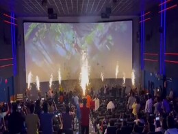 <i>RRR</i>: Jr NTR's Entry Scene Sends Fans Into Meltdown In Cinemas. "Thank You," Tweets Actor <i>RRR</i>: Jr NTR's Entry Scene Sends Fans Into Meltdown In Cinemas. "Thank You," Tweets Actor