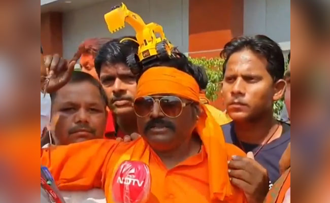 "Bulldozers Back Tomorrow": BJP Workers Celebrate UP Win With Warning