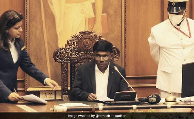 BJP MLA Ramesh Tawadkar Elected Goa Assembly Speaker