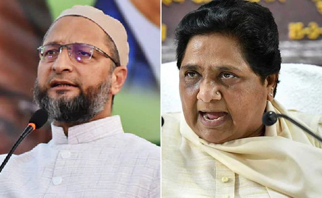 "Padma Vibhushan, Bharat Ratna For Mayawati, Owaisi": Sena's Jab Over UP