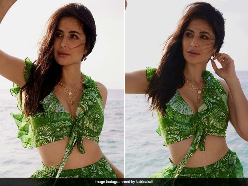 Katrina Kaif In This Tropical Print Beach Wear Is Giving Us Vacay Goals
