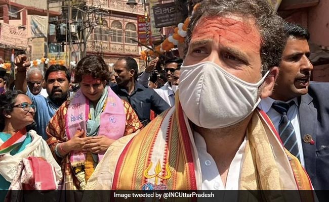 Not <i>Dharma</i>, PM Seeks Vote On Basis Of Lies: Rahul Gandhi In UP's Varanasi