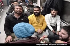 Indians Evacuated From Ukraine's Sumy On Train, 17 Foreigners Too Indians Evacuated From Ukraine's Sumy On Train, 17 Foreigners Too