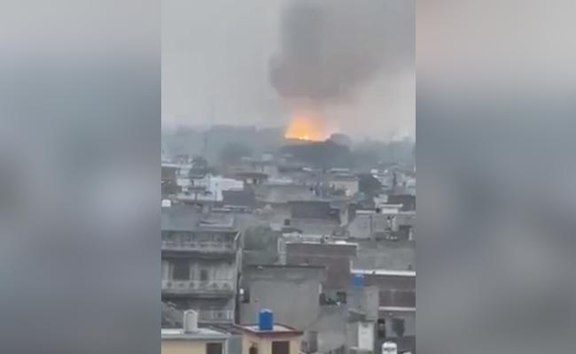 In Video, Pak Ammo Storage Explodes, Sparks Massive Fire In Cantonment
