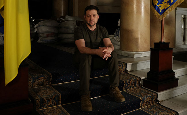 "I Am Not Iconic, Ukraine Is": President Zelensky On Becoming A Wartime Leader