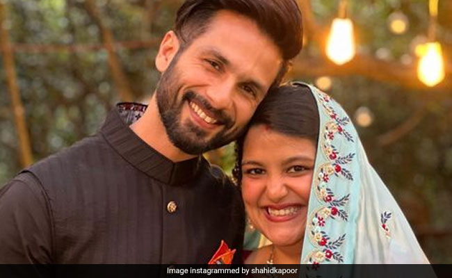 Shahid Kapoor's <i>Shandaar</i> Post For Newlywed Sister Sanah Kapur