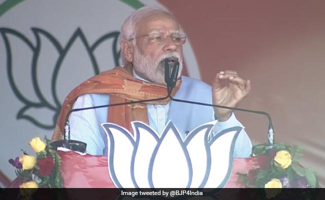 Negativity Political Ideology Of '<i>Parivaarwadis</i>': PM Slams Opposition In UP