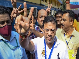 BJP's Vishwajit Rane Meets Goa Governor 2 Days After Poll Results BJP's Vishwajit Rane Meets Goa Governor 2 Days After Poll Results