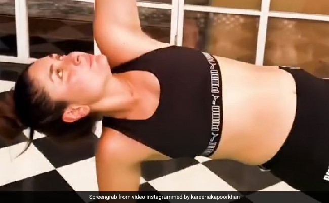 Kareena Kapoor Has Put Away The Biryani And Unrolled The Yoga Mat. See Her Workout