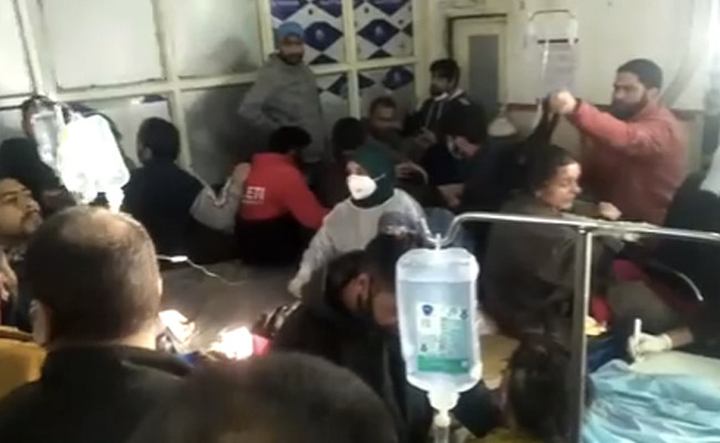 Several Injured In Gas Cylinder Blast At Kashmir Hospital