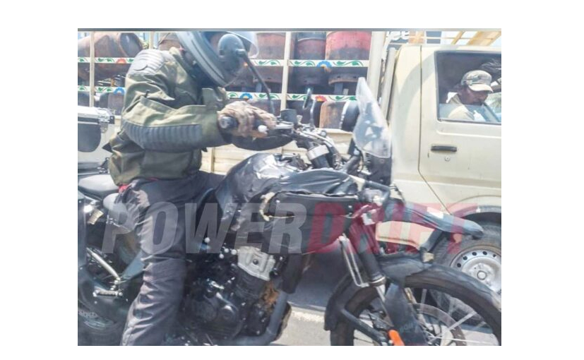 Royal Enfield Himalayan 450 Spotted On Test For First Time
