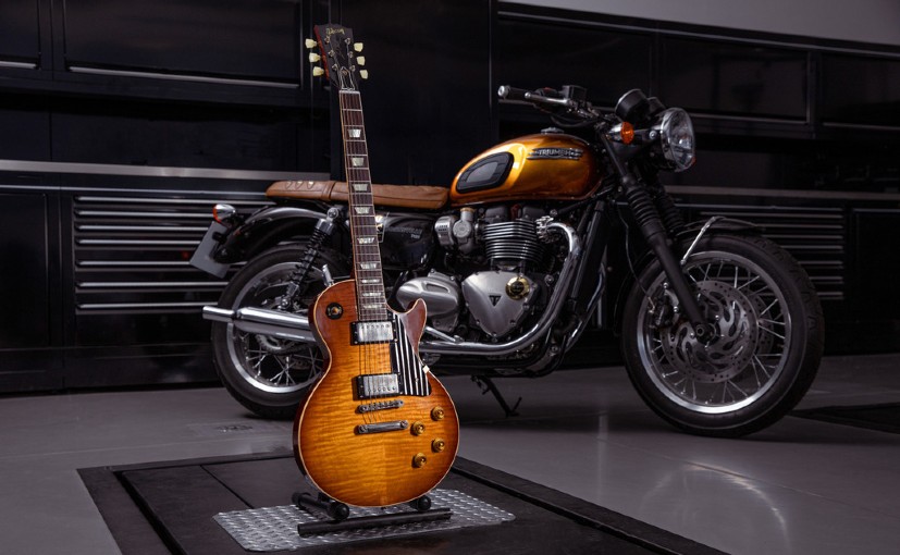 Triumph Motorcycles Partners With Gibson For New Bonneville T120 Special