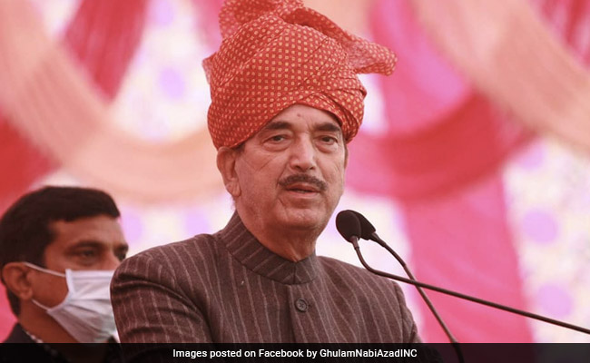 Congress Got A Raw Deal In Bihar Pact, Says Veteran Ghulam Nabi Azad