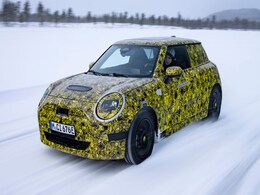 Upcoming New Mini Cooper EV Undergoing Cold Weather Testing Upcoming New Mini Cooper EV Undergoing Cold Weather Testing