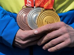 Tears, Defiance As Ukraine Paralympics Team Honour Country's Fallen