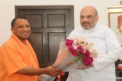 Yogi Adityanath Meets Amit Shah Over UP Cabinet, Suspense Over Deputy Chief Minister Continues Yogi Adityanath Meets Amit Shah Over UP Cabinet, Suspense Over Deputy Chief Minister Continues