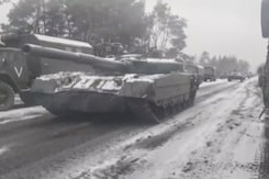 Russia Releases Footage Of Tanks In Ukraine Russia Releases Footage Of Tanks In Ukraine