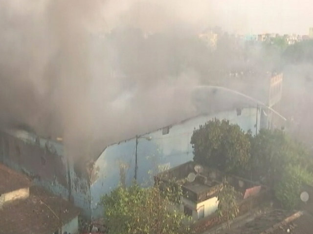 12 Hours On, Fire Continues To Rage At Kolkata Godown