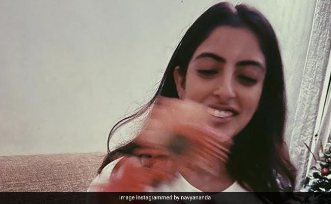 Just Navya Naveli Nanda Being Cute