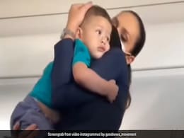 "Reminds Us We Can Still Feel": Flight Attendant Soothing Kid Wins Internet "Reminds Us We Can Still Feel": Flight Attendant Soothing Kid Wins Internet