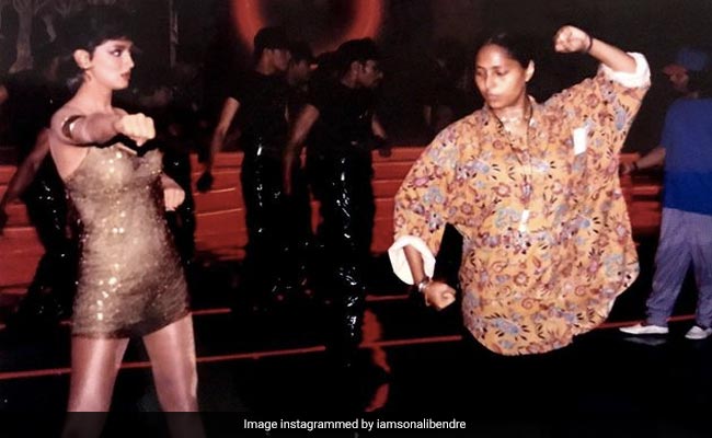 Sonali Bendre With Geeta Kapur In A Major Blast From The Past