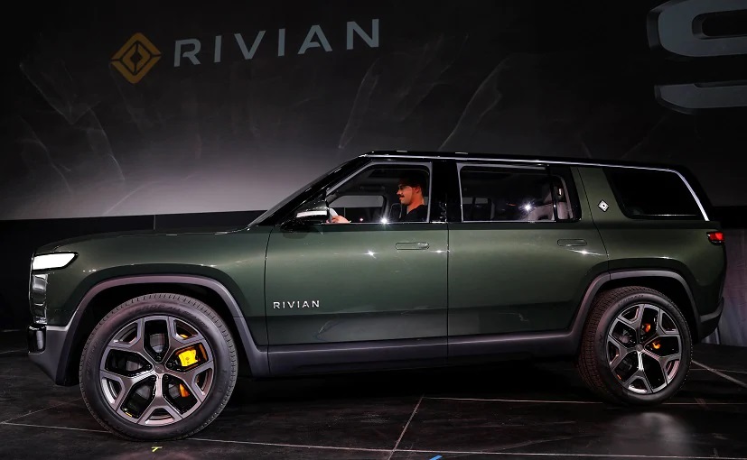 Rivian VP Of Engineering Vidya Rajagopalan Takes Delivery Of R1S Electric SUV