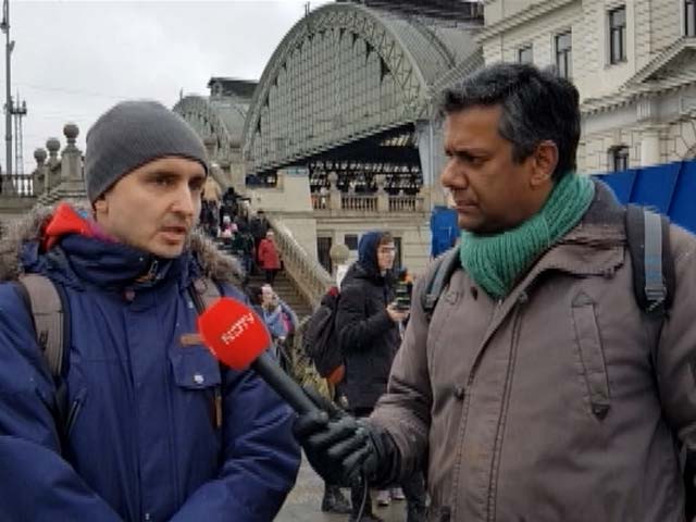 "Saw Scary Scenes, Heard Explosions": Ukrainian Child Displaced By War To NDTV