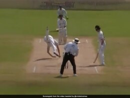 Watch: Australian Player's "Miraculous Caught And Bowled" In Sheffield Shield Match Watch: Australian Player's "Miraculous Caught And Bowled" In Sheffield Shield Match