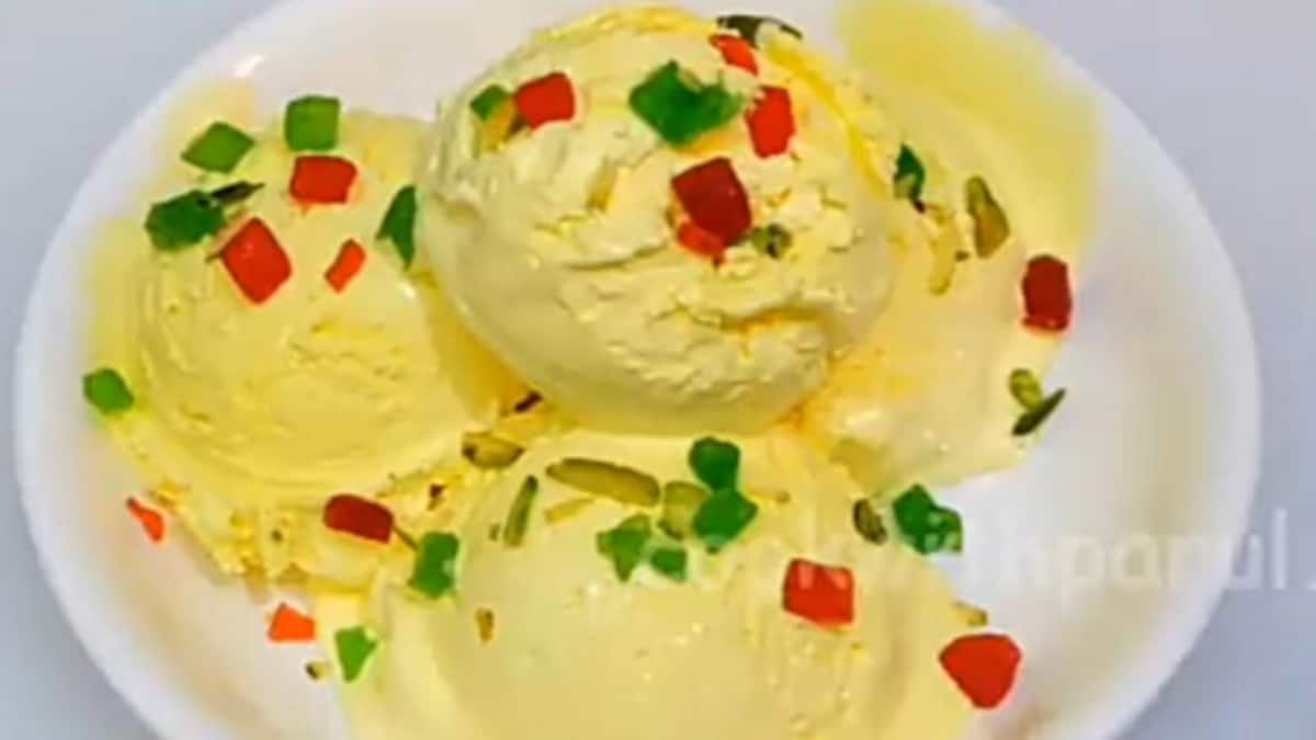 Watch: How To Make Homemade Creamy Custard Ice Cream In A Jiffy