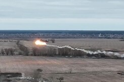 Watch: Ukraine Missile Takes Down Russian Helicopter Watch: Ukraine Missile Takes Down Russian Helicopter