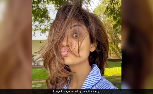 Shilpa Shetty Made The Most Of A Windy Day Like This