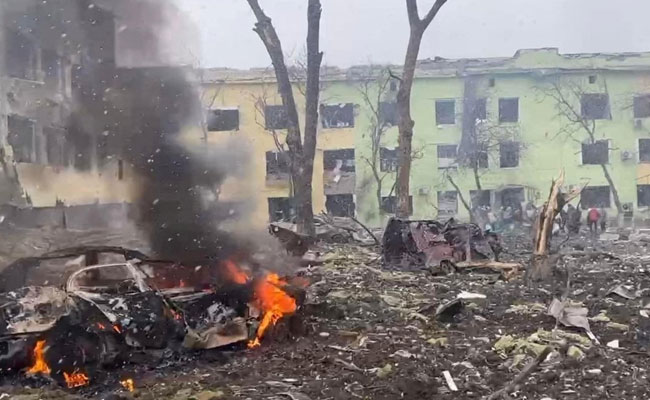 Russia Using "Nazis' Flaming Onion" Phosphorous Bombs, Alleges Ukraine