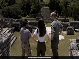 British Royal Couple Visit Ancient Maya Ruins, Climb Pyramids In Belize British Royal Couple Visit Ancient Maya Ruins, Climb Pyramids In Belize