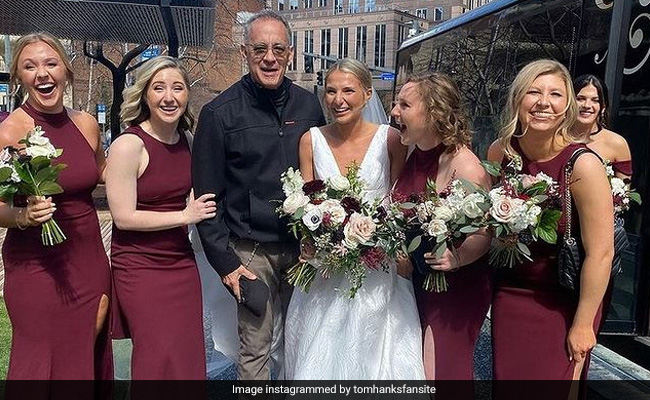Tom Hanks Crashes A Wedding Again. See Viral Pics