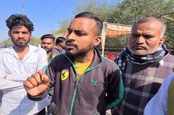 Samajwadi Party Workers On 24-Hour Vigil Outside Lucknow Counting Centre Samajwadi Party Workers On 24-Hour Vigil Outside Lucknow Counting Centre