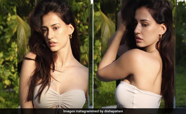 Disha Patani's Summer Began Months Ago In Maldives In A Beige Co-Ord Set