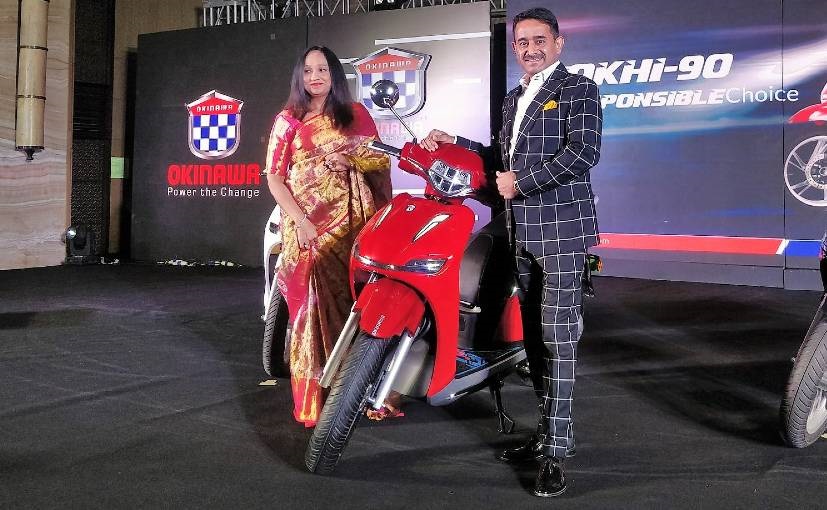 Okinawa Okhi-90 Electric Scooter Launched In India, Priced At Rs. 1.22 Lakh