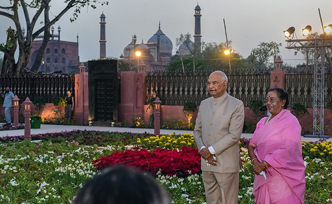 President Inaugurates New Mughal-Style 'Heritage Park' In Old Delhi