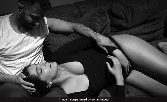Sonam Kapoor Announces Her Pregnancy In Style Wearing A Chic Black Bodysuit