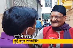 उत्तर प्रदेश विधानसभा चुनाव पर 'सांड' से सांड को लेकर बातचीत उत्तर प्रदेश विधानसभा चुनाव पर 'सांड' से सांड को लेकर बातचीत