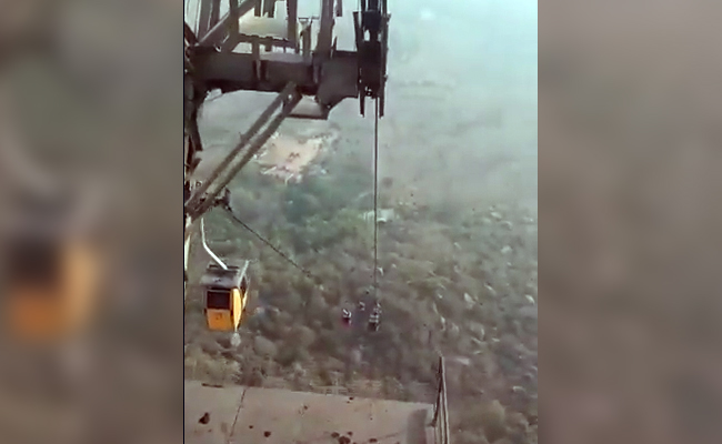 Watch: Moment When Cable Cars Collided In Jharkhand, Triggering 48-Hour Nightmare