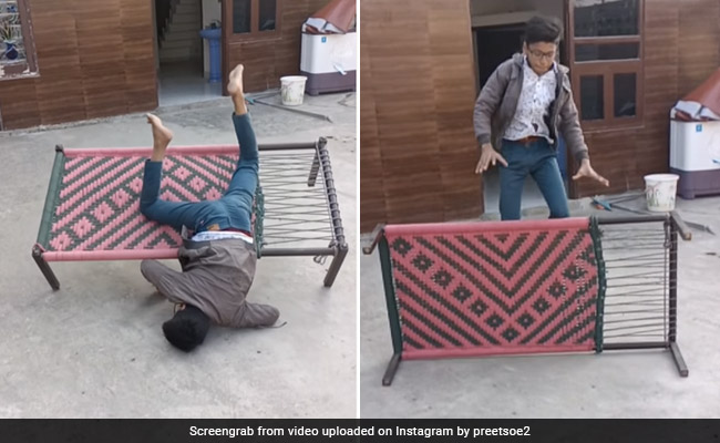 हीरो बनने के चक्कर में लड़के ने किया गजब कारनामा, बुरी तरह मुंह के बल गिरा, लोग बोले- ऐसा Head Shot की सब टूट गया